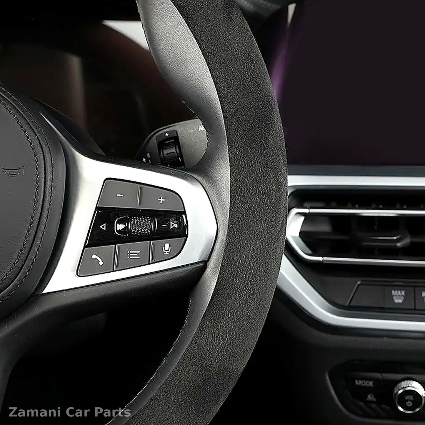 DIY Suede Steering Wheel Cover — Hand-Stitch Kit