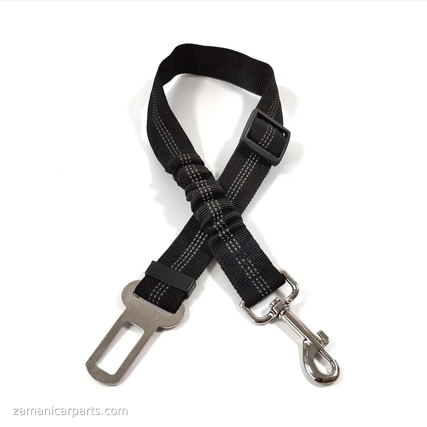 Adjustable Dog Car Seat Belt Harness for Dogs Nylon Reflective Cushioning Elasticity Car Travel Dog Accessories for Dogs