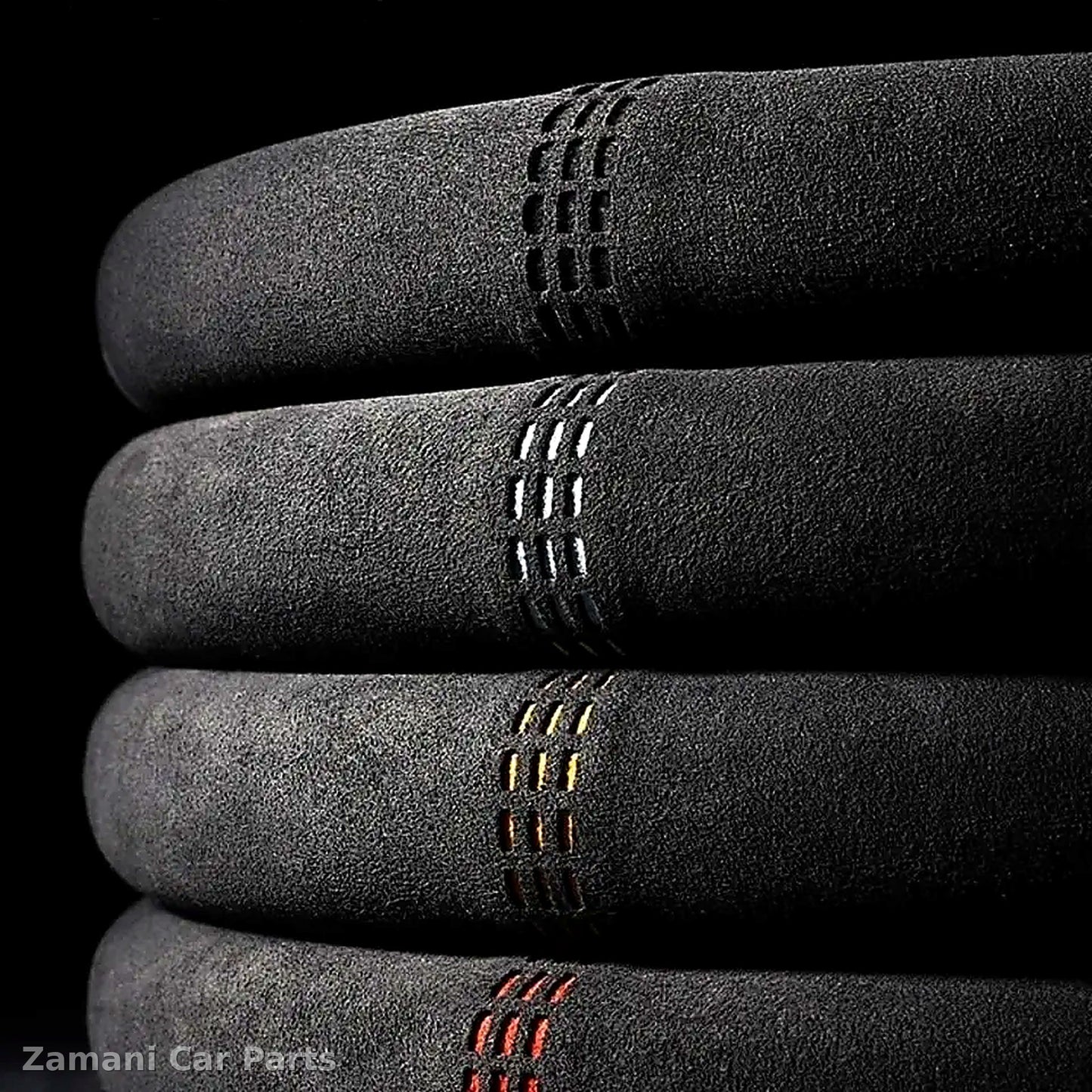 DIY Suede Steering Wheel Cover — Hand-Stitch Kit