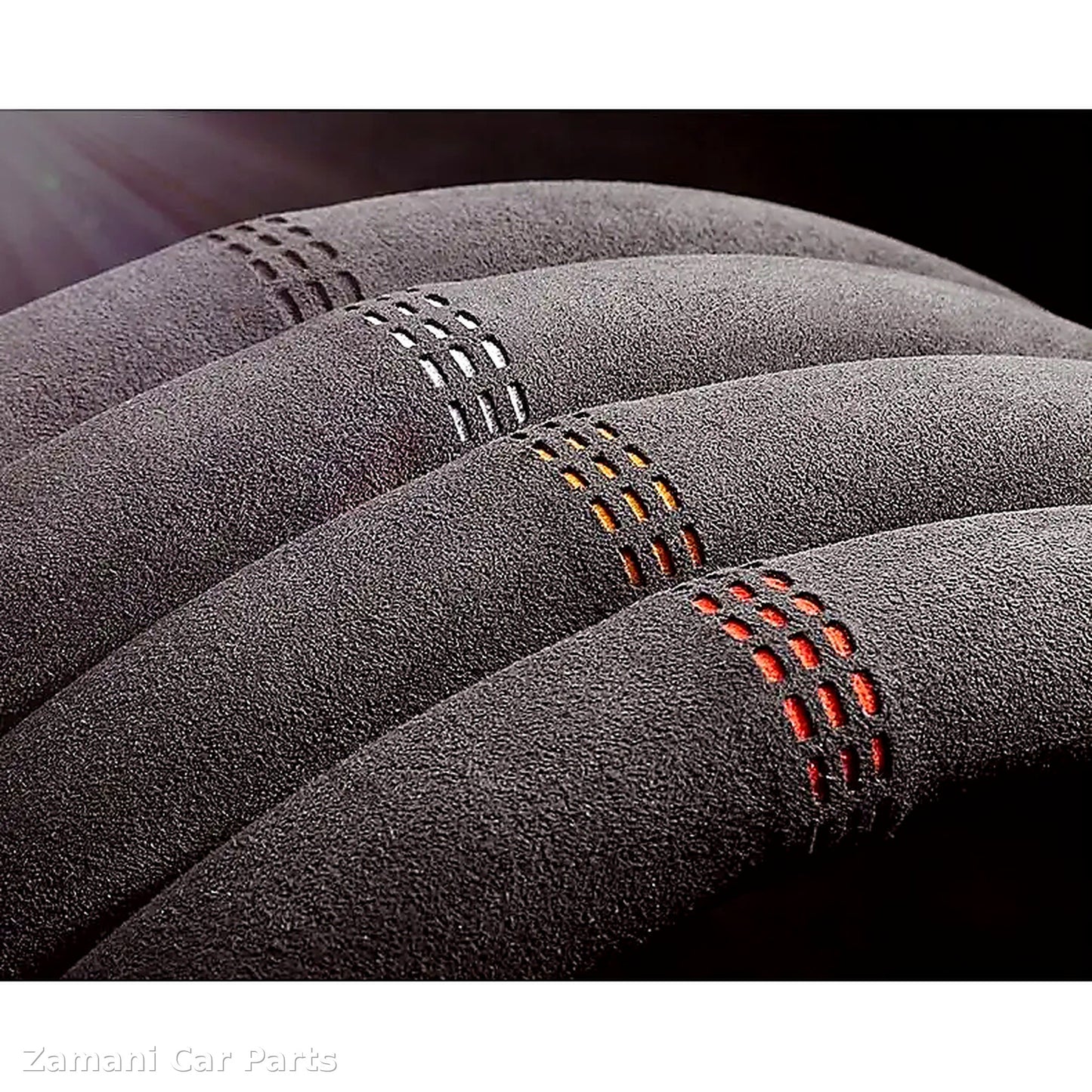 DIY Suede Steering Wheel Cover — Hand-Stitch Kit