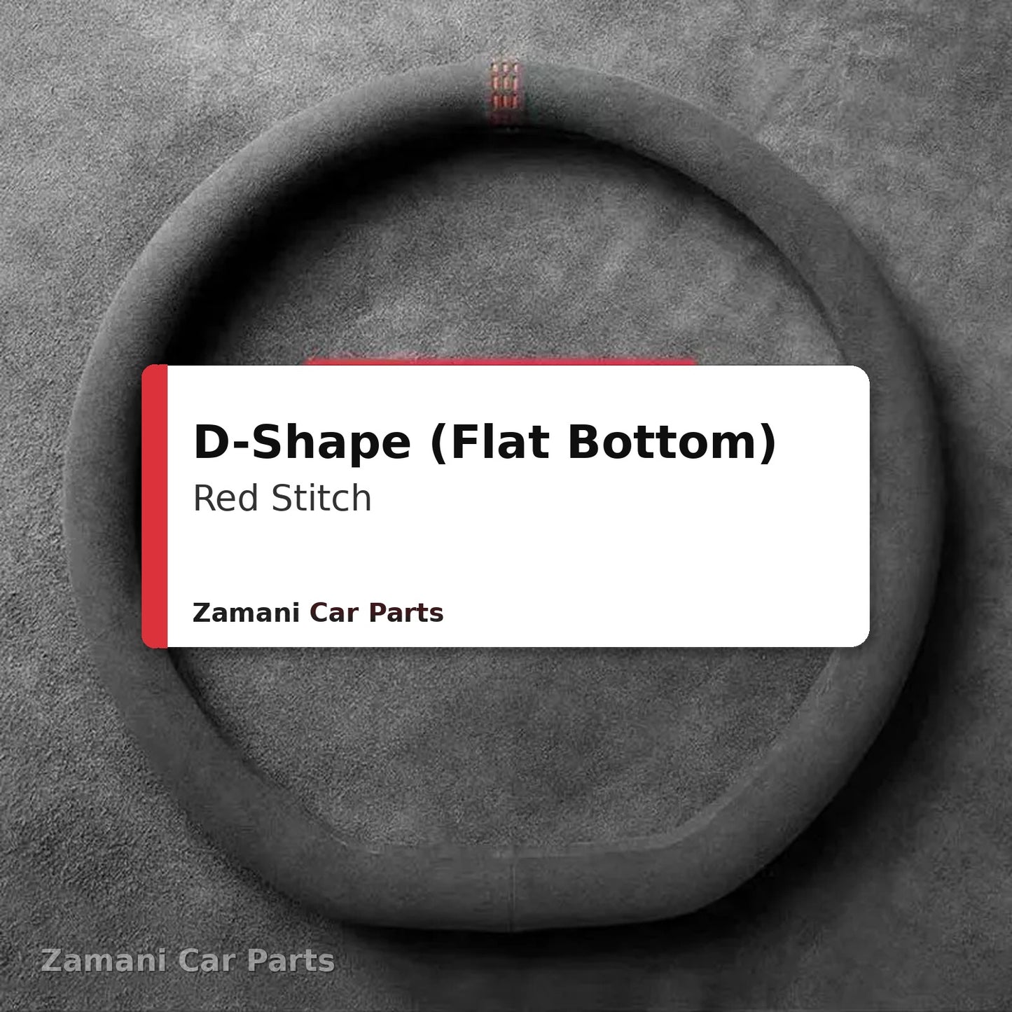 DIY Suede Steering Wheel Cover — Hand-Stitch Kit