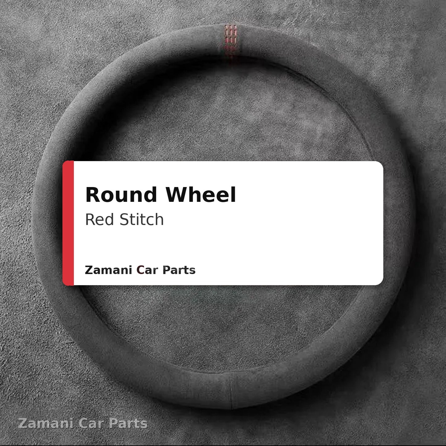 DIY Suede Steering Wheel Cover — Hand-Stitch Kit