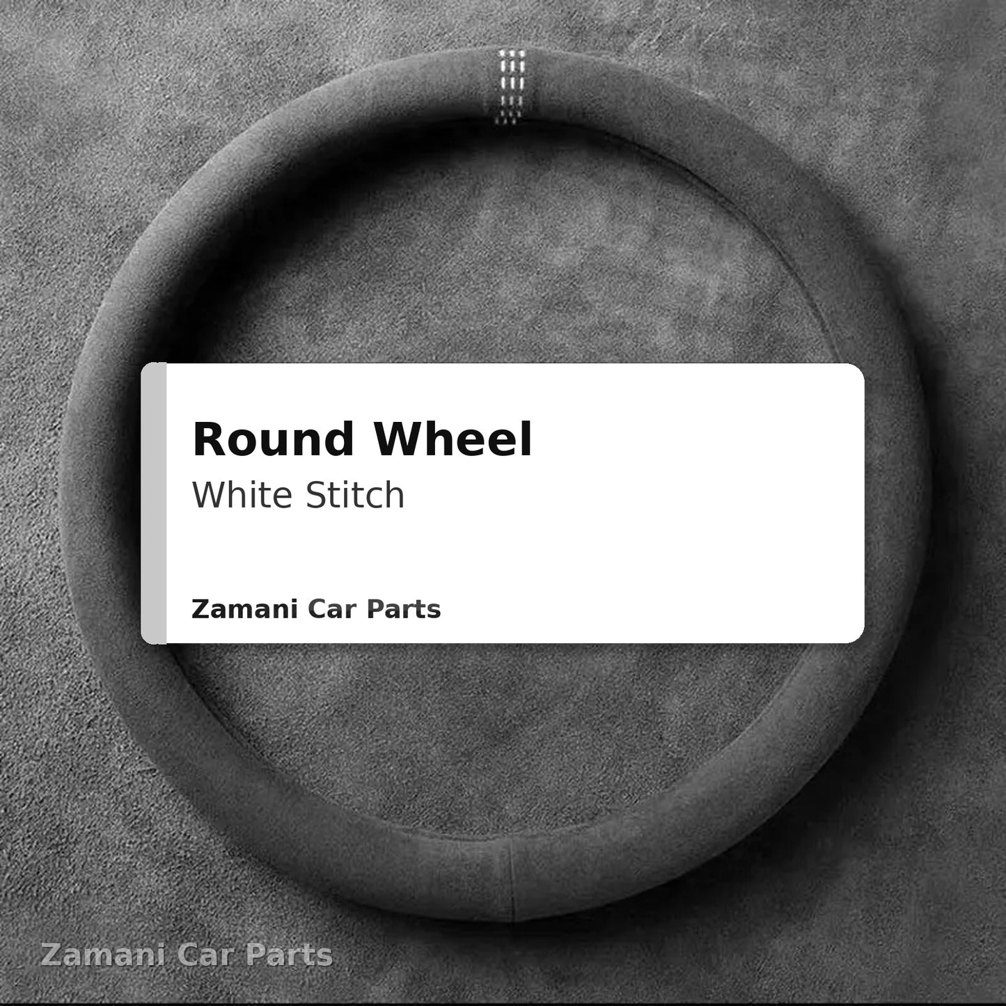 DIY Suede Steering Wheel Cover — Hand-Stitch Kit